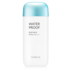 Водостійке сонцезахисне молочко для обличчя Missha All Around Safe Block Waterproof Sun Milk SPF 50 фото 3