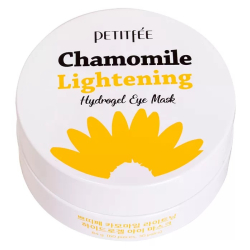 Гідрогелеві освітлюючі патчі під очі з екстрактом ромашки Petitfee Chamomile Lightening Hydrogel Eye Mask фото 3
