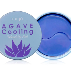 Гідрогелеві патчі під очі з екстрактом агави та чорниці Petitfee Agave Cooling Hydrogel Eye Mask