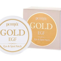 Гидрогелевые патчи под глаза с золотом и EGF Petitfee Gold & EGF Eye Spot Patch фото 4