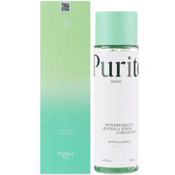 Заспокійливий тонер із центелою без ефірних олій Purito Seoul Wonder Releaf Centella Toner Unscented фото 2