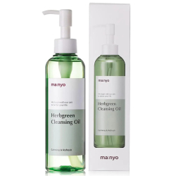 Гідрофільна олія на основі комплексу трав Manyo Herbgreen Cleansing Oil фото 2
