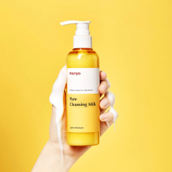 Молочко для умывания с протеинами молока Manyo Factory Pure Cleansing Milk фото 3