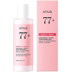 Тонізуючий зволожуючий лосьйон-молочко що вирівнює тон шкіри Anua Peach 77 Niacin  Conditioning Milk фото 2