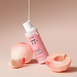 Тонізуючий зволожуючий лосьйон-молочко що вирівнює тон шкіри Anua Peach 77 Niacin  Conditioning Milk фото 5