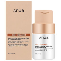 Ензимна пудра на основі рисового борошна з керамідами Anua Rice Enzyme Brightening Cleansing Powder фото 2