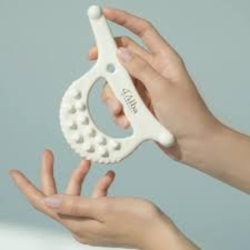 Керамічний масажер гуаша з білої глини, виготовлений вручну D'ALBA Slim Fit Ceramic Guasha фото 2