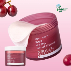 Відлущувальні пади з екстрактом червоного вина Neogen Dermalogy Bio-Peel Lift Pha Gauze Peeling Wine фото 2