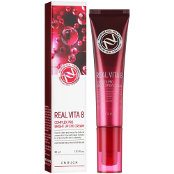 Крем з вітамінами для шкіри навколо очей Enough Real Vita 8 Complex Pro Bright Up Eye Cream фото 2