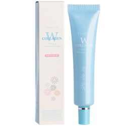 Крем для шкіри навкого очей освітлюючий з колагеном Enough W Collagen Whitening Premium Eye Cream фото 2