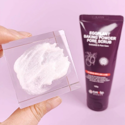 Скраб с баклажаном от черных точек Eyenlip Eggplant Baking Powder Pore Scrub фото 3