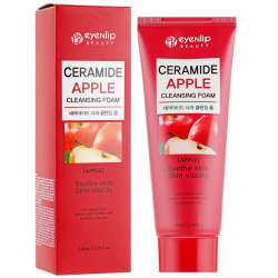Пенка для умывания с керамидами Eyenlip Ceramide Apple Cleansing Foam фото 2
