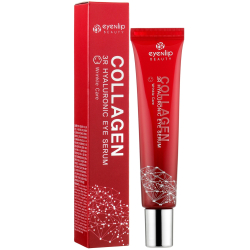 Сыворотка для глаз с коллагеном и гиалуроном Eyenlip Collagen 3R Hyaluronic Eye Serum фото 2