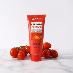 Пінка для вмивання з томатом Eyenlip Ceramide Tomato Cleansing Foam фото 3