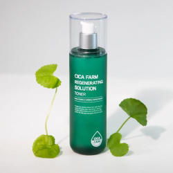 Тонер для обличчя з центелою FarmStay Cica Farm Regenerating Solution Toner фото 3