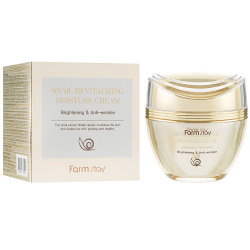 Слимачний крем для обличчя FARMSTAY SNAIL REVITALIZING MOISTURE CREAM
