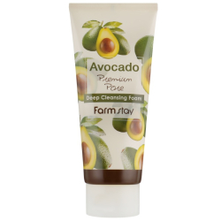 Пінка для вмивання з авокадо FarmStay Avocado Premium Pore Deep Cleansing Foam