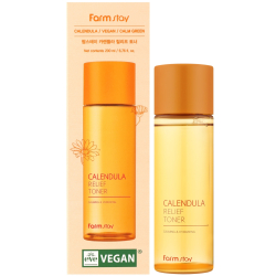 Тонер для обличчя з календулою FarmStay Calendula Relief Toner фото 2