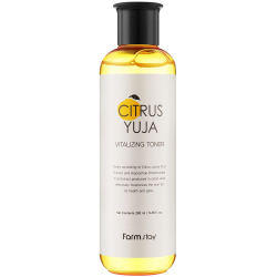 Тонер з екстрактом юдзу FarmStay Citrus Yuja Vitalizing Toner