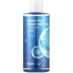 Тонер з гіалуроном і колагеном FarmStay Collagen & Hyaluronic Acid Hydrating Toner