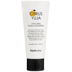 Пінка для вмивання FarmStay Citrus Yuja Vitalizing Foam Cleansing