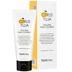 Пінка для вмивання FarmStay Citrus Yuja Vitalizing Foam Cleansing фото 2