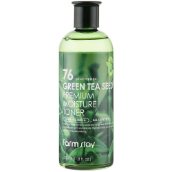 Тонер для обличчя із насінням зеленого чаю FarmStay 76 Green Tea Seed Premium Moisture Toner