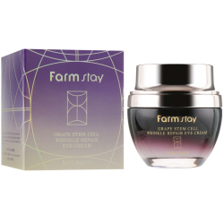Крем для глаз со стволовыми клетками винограда FarmStay Grape Stem Cell Wrinkle Repair Eye Cream фото 2