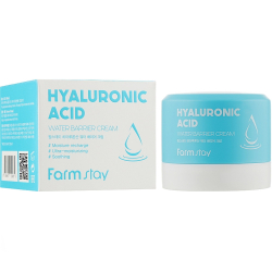 Антивіковий крем для обличчя FARMSTAY HYALURONIC ACID WATER BARRIER CREAM