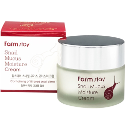 Слимачний крем для обличчя FARMSTAY SNAIL MUCUS MOISTURE CREAM