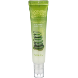 Сироватка-ролер для шкіри навколо очей з екстрактом алое FarmStay Aloevera Soothing Rolling Eye Serum