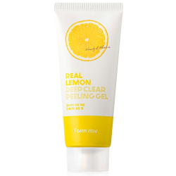 Пілінг-гель із лимоном FarmStay Real Lemon Deep Clear Peeling Gel