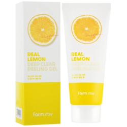Пилинг-гель с лимоном FarmStay Real Lemon Deep Clear Peeling Gel фото 2