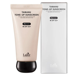Сонцезахисний крем для рівного тону шкіри Lador Tamanu Tone-up Sunscreen SPF 50+ PA++++ фото 2