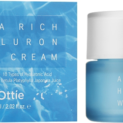 Крем-гель із комплексом гіалуронової кислоти для обличчя Ottie Aqua Rich Hyaluron Wave Cream фото 2
