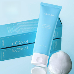 Глубокоувлажняющая пенка для умывания Trimay Hyaluron Amino Boost Foam Cleanser фото 3