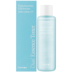 Зволожуючий тонер-есенція з пептидами Trimay Peptaluronic Edelweiss Hydra Lifting Essence Toner фото 2