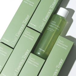Заспокійливий тонер-есенція з пробіотиками Trimay Lacto Houttuynia Madeca Calming Essence Toner фото 4