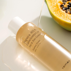 Тонер-есенція з ензимами Trimay Papaya 4HA Galactomyces Peel & Pore Control Essence Toner фото 3