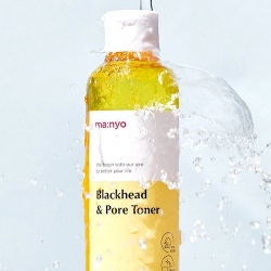 Тонер очищаючий для боротьби з чорними цятками Manyo Blackhead & Pore Toner фото 4