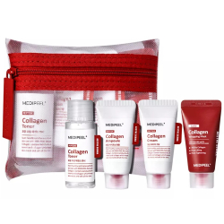 Набір мініатюр засобів з колагеном та лактобактеріями Medipeel Red Lacto Collagen Skin Care Trial