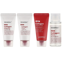 Набір мініатюр засобів з колагеном та лактобактеріями Medipeel Red Lacto Collagen Skin Care Trial фото 2