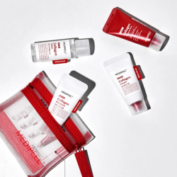 Набір мініатюр засобів з колагеном та лактобактеріями Medipeel Red Lacto Collagen Skin Care Trial фото 4