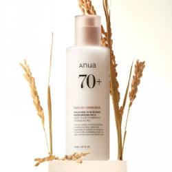 Інтенсивно зволожуюче молочко з рисом і ніацинамідом Anua Rice 70 Intensive Moisturizing Milk фото 5