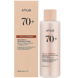 Поживний молочний тонер з рисовим екстрактом та керамідами Anua Rice 70 Glow Milky Toner фото 2