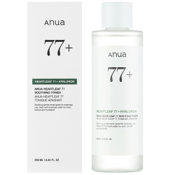 Заспокійливий тонер для чутливої, проблемної шкіри Anua Heartleaf 77 Soothing Toner фото 2