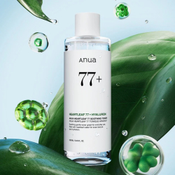 Заспокійливий тонер для чутливої, проблемної шкіри Anua Heartleaf 77 Soothing Toner фото 4