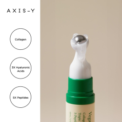 Веганська зволожуюча сироватка під очі з колагеном Axis-Y Vegan Collagen Eye Serum фото 4