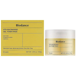 Гелеві тонер-педи для рівного тону Biodance Vita Niacinamide Gel Toner Pads фото 2