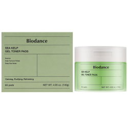 Гелеві тонер-педи з морськими водоростями Biodance Sea Kelp Gel Toner Pads фото 2